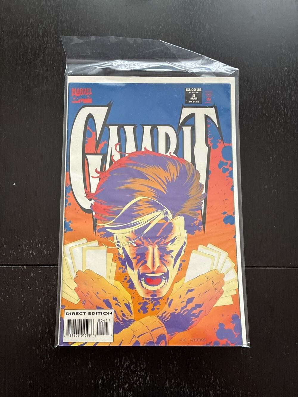 Marvel Comics Gambit Vol. 1 #4 (March 1994) Direct Edition